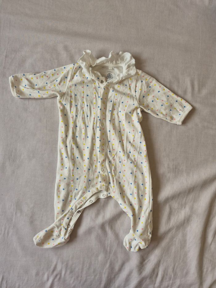 Pyjama manches longues petit bateau 3 mois