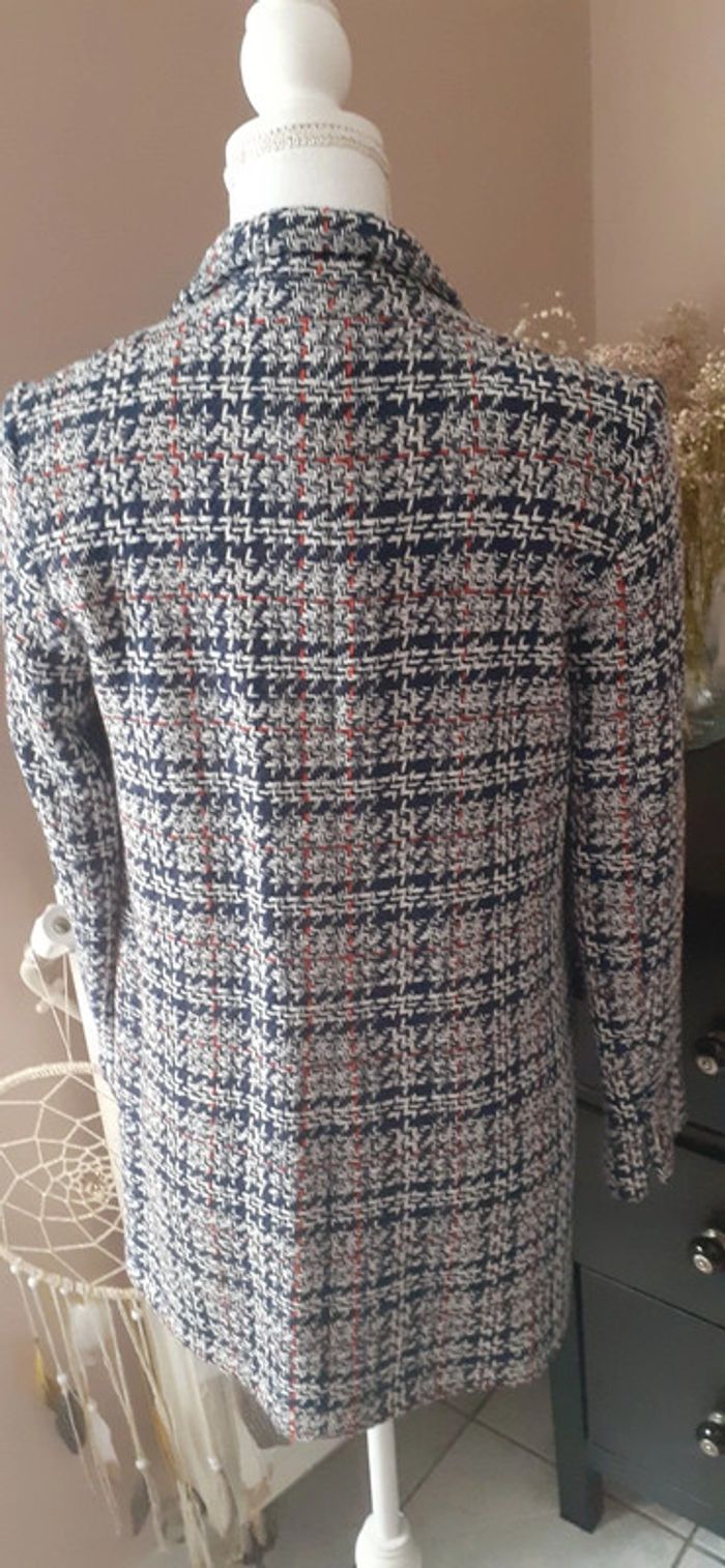 Veste zara effet tweed - photo numéro 2