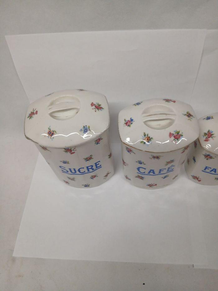 Pots a épices porcelaine - photo numéro 2