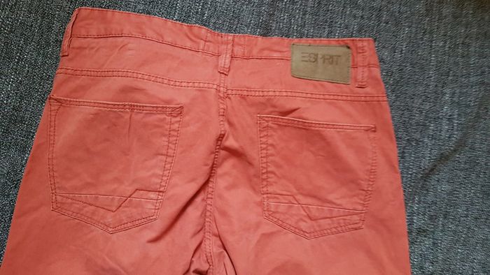 Jean pantalon rouge Esprit - photo numéro 8