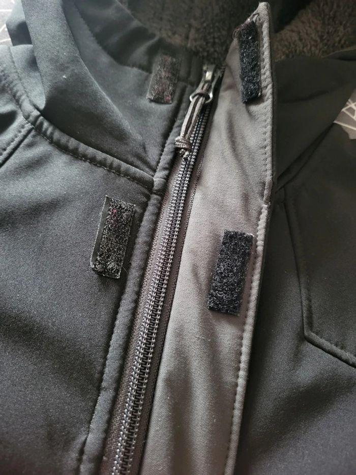 Veste technique Columbia noire intérieur polaire logo brodé - XL 18-20 - photo numéro 5