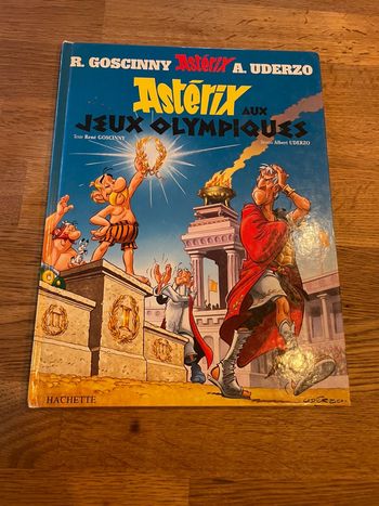 Livre BD Bande dessinée Astérix aux jeux olympiques Numéro 12
