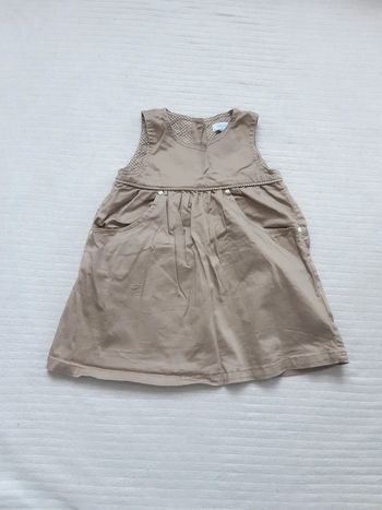 Robe sans manches Tex 18 mois