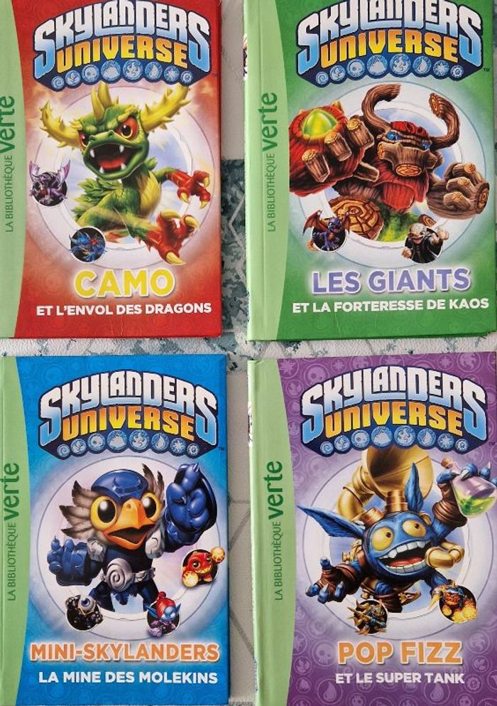 SKYLANDERS universe  6_8 ans
