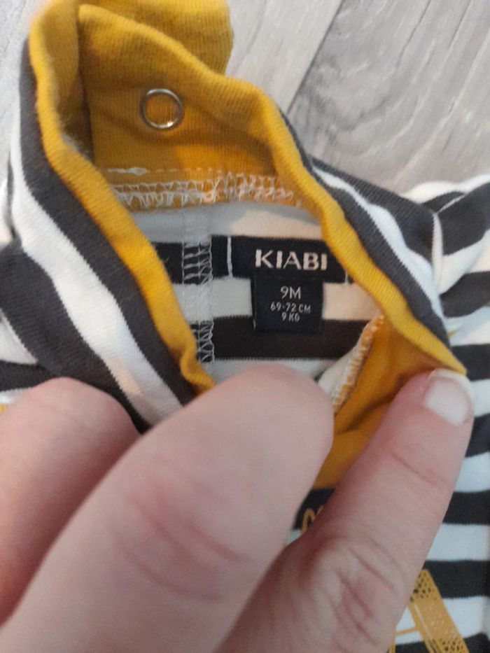 Tee shirt manches longues 9 mois - photo numéro 3