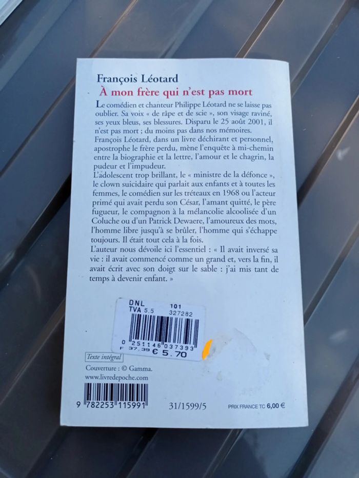 A mon frère qui n'est pas mort - photo numéro 2