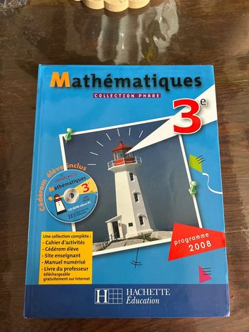 Manuel mathématiques 3eme