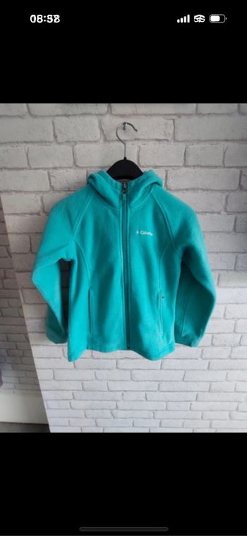 Veste polaire Columbia taille 7 - 8 ans