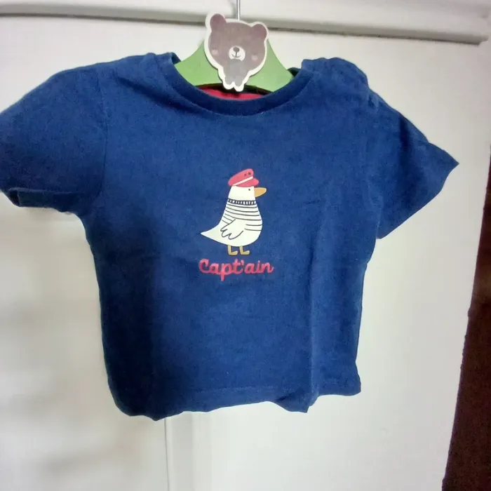 T-shirt mouette Capt'ain Bout'chou 9 mois