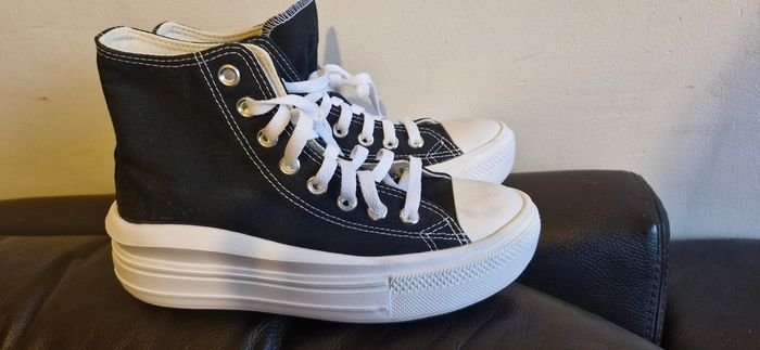 Converse plateforme noir haute - photo numéro 3