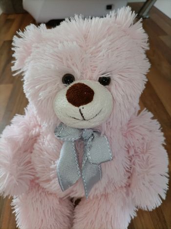 Peluche Ourson rose 🐻🧸34 cm