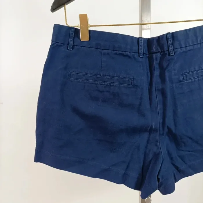 Short bleu marine Gap en coton – taille 38, coupe droite classique avec poches plaquées A1063 - photo numéro 6