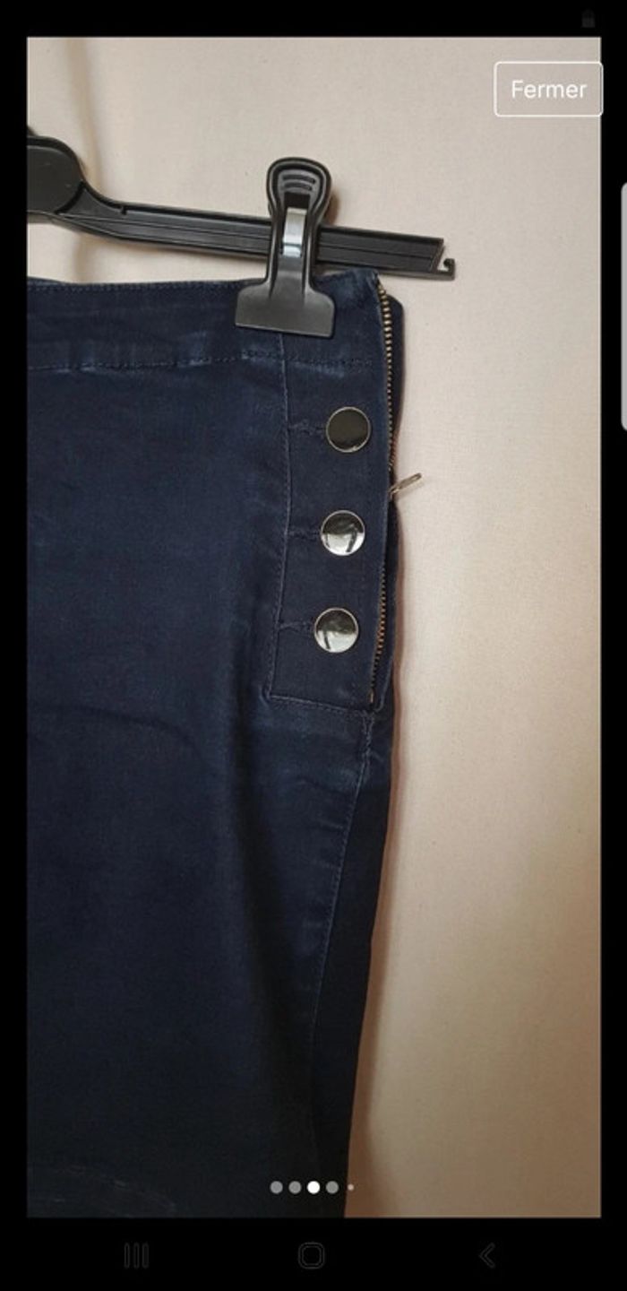 Mini-jupe jeans - photo numéro 3