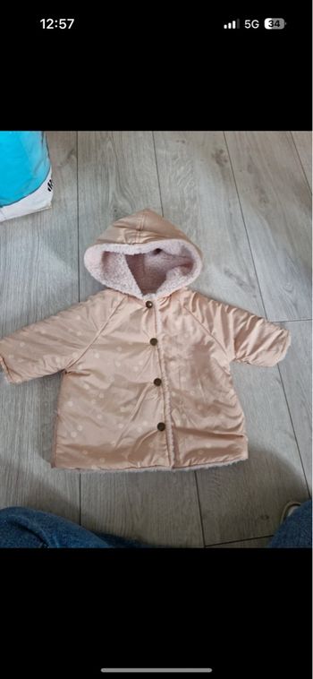 Manteau fille Kiabi neuf