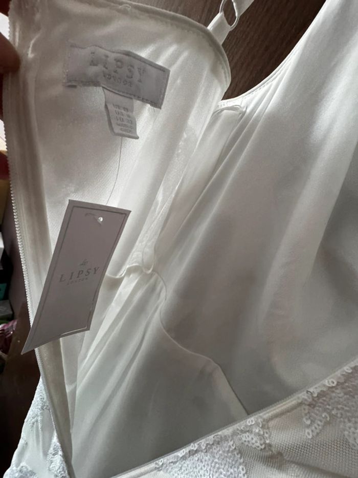 Robe de cocktail blanche - photo numéro 11