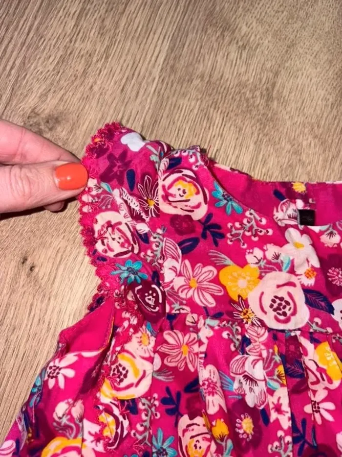 Robe + bloomer sergent major 9mois été - photo numéro 3