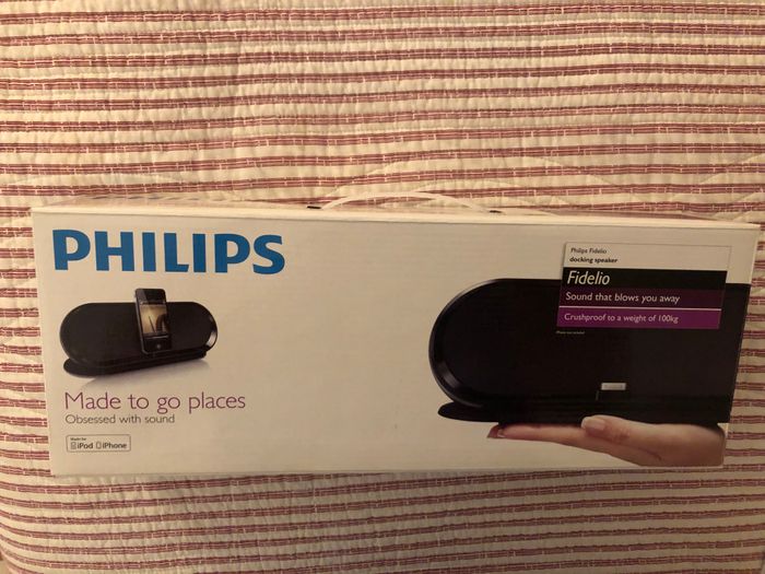 Enceinte portable Philips pour iPod/iPhone/iPad ou AUX (portable speaker)