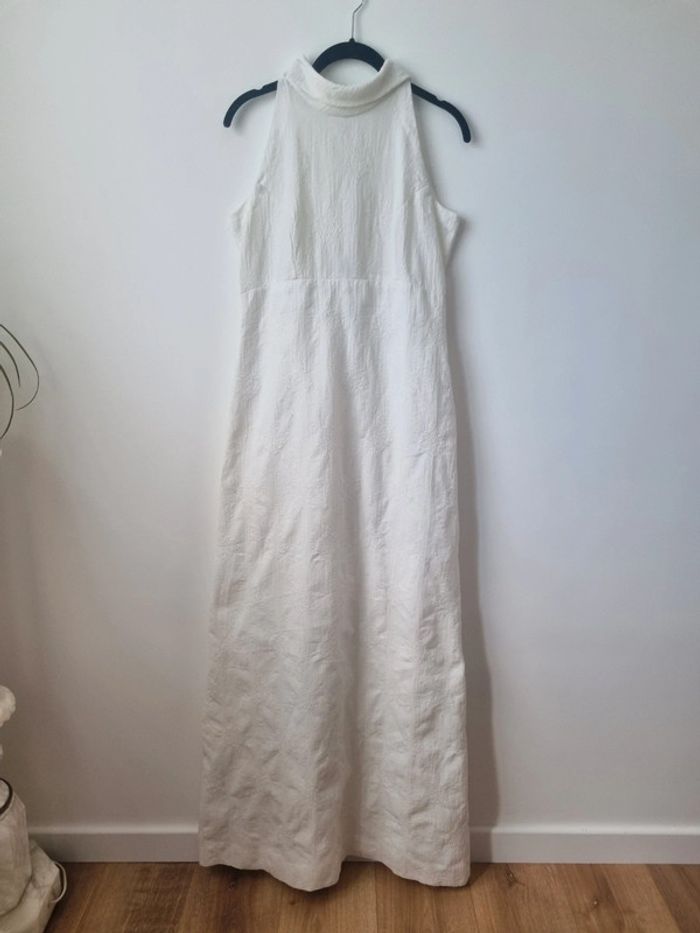 Robe longue blanche vintage - photo numéro 20