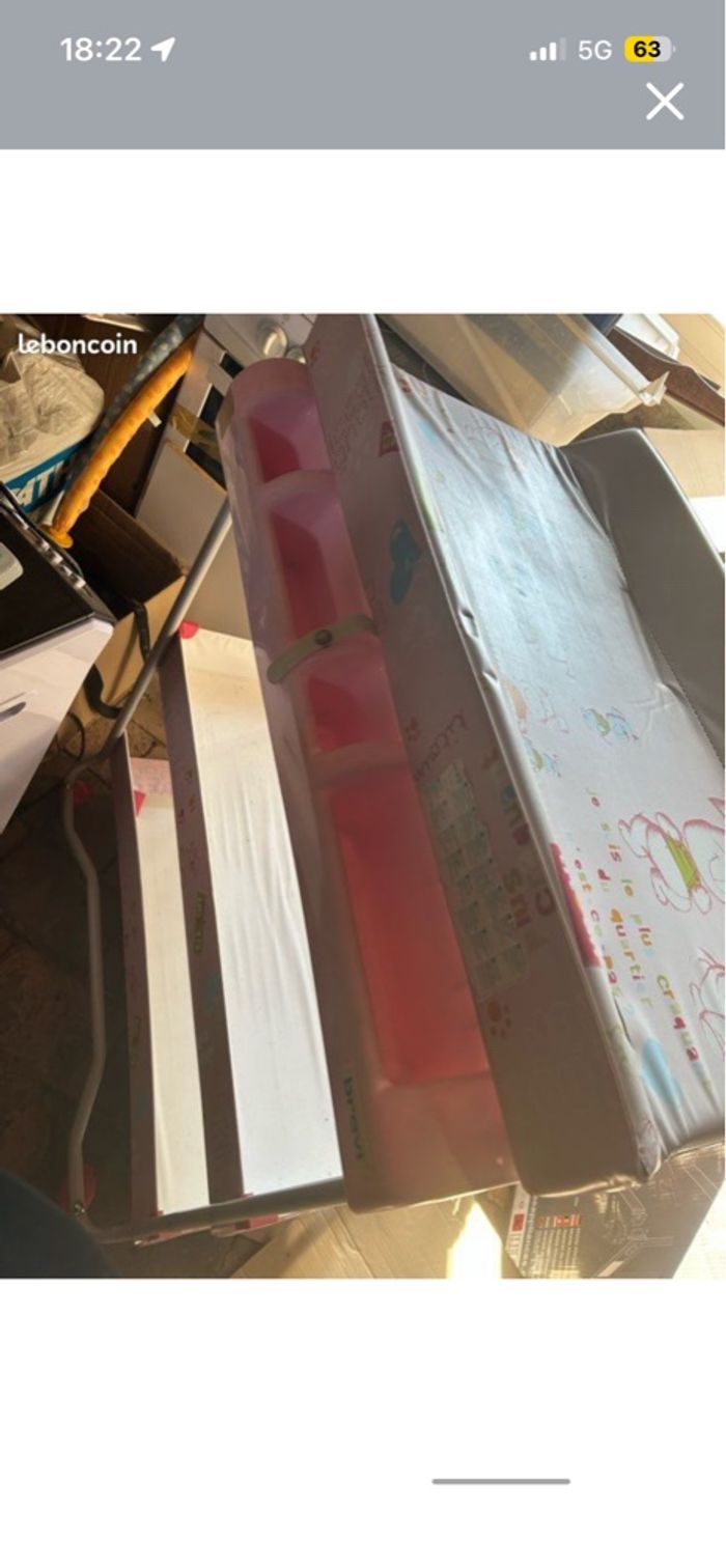 Table à langer baignoire - photo numéro 4