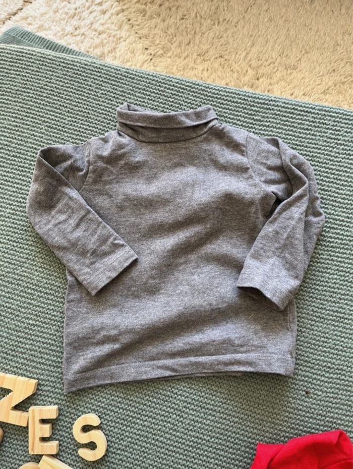 Lot col roulé taille 12 mois 74cm - photo numéro 3