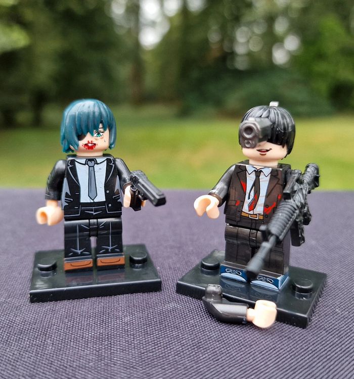 Minifigure Manga Chainsaw Man  Himeno et Gun devil n1.2