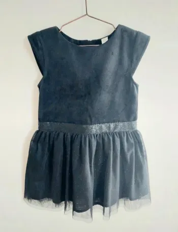 Robe de fête noire Okaïdi (3 ans)