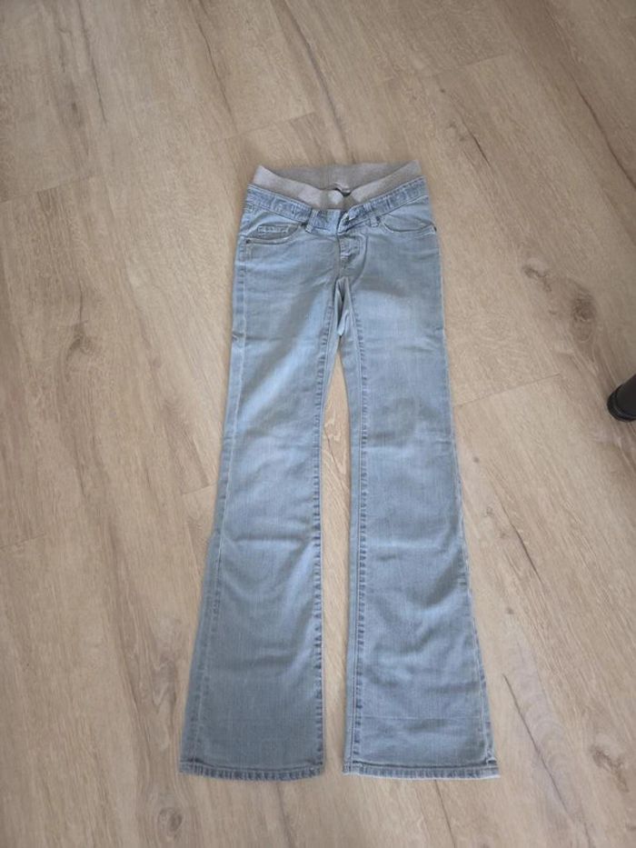 pantalon maternite bellybutton bleu clair taille Xs - photo numéro 2