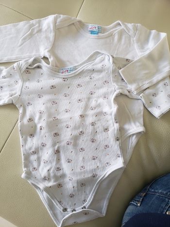 Lot de 2 bodies  18 mois