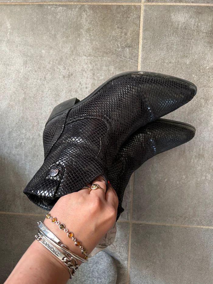 Bottines brillantes Les petites bombes T37 - photo numéro 2