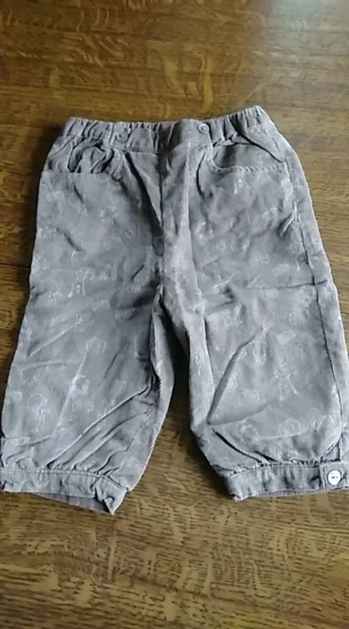 Pantalon velours 12 mois