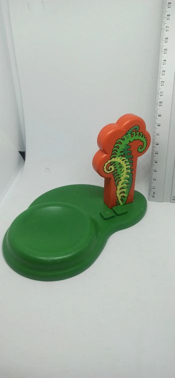 Décor paysage nid avec fougère playmobil 123