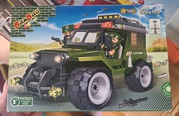 Légo banbao jeep militaire