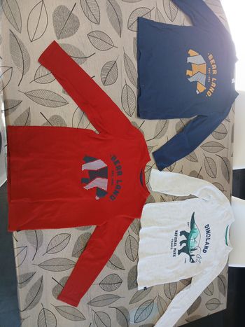 Lot tee-shirt manches longues