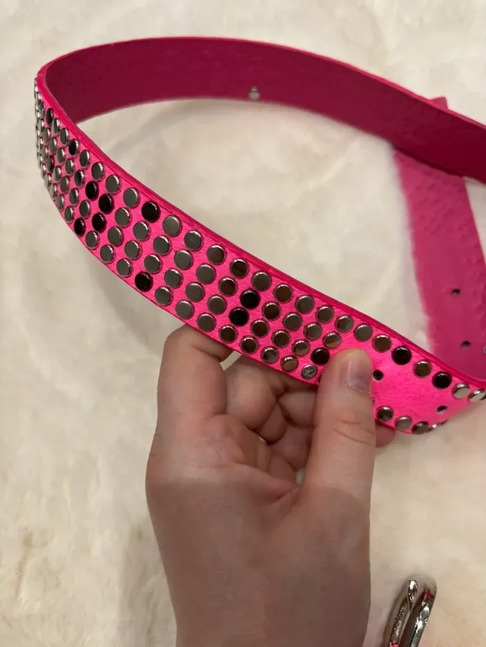 Ceinture rose - photo numéro 3