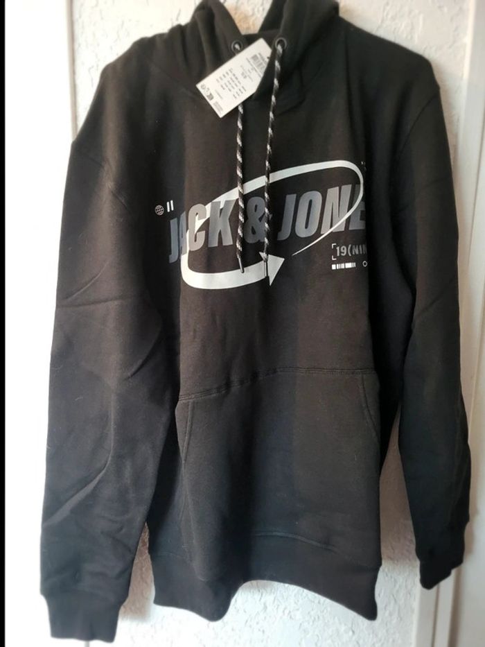 Pull sweat à capuche homme Jack and jones