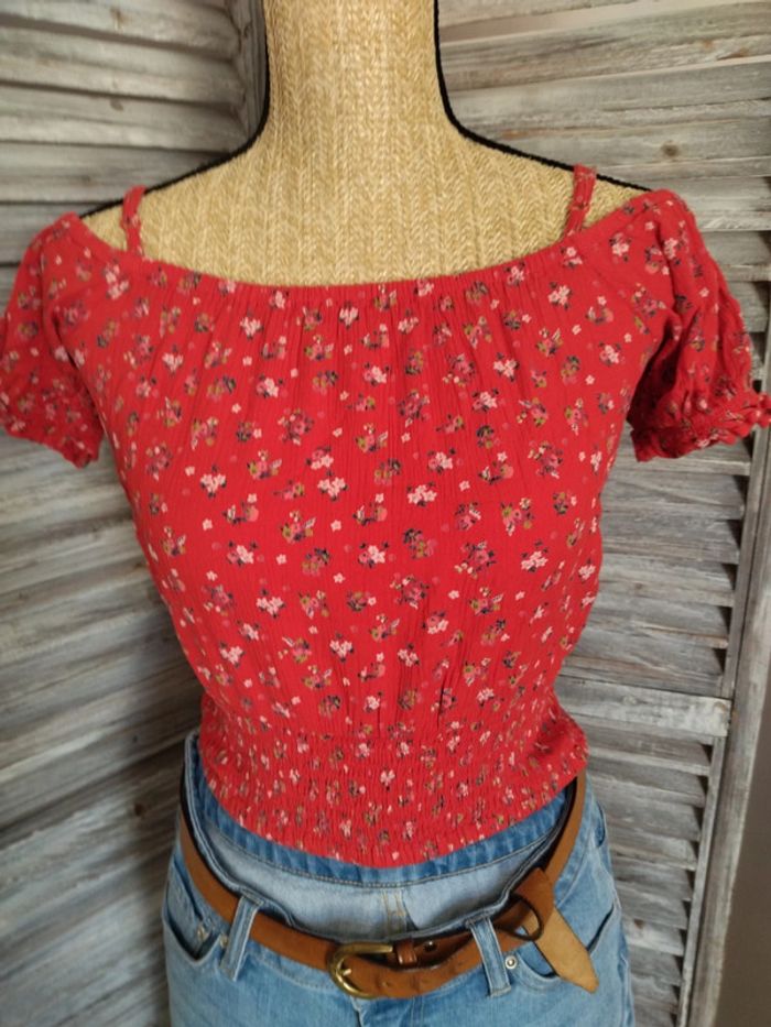 Top fleuri