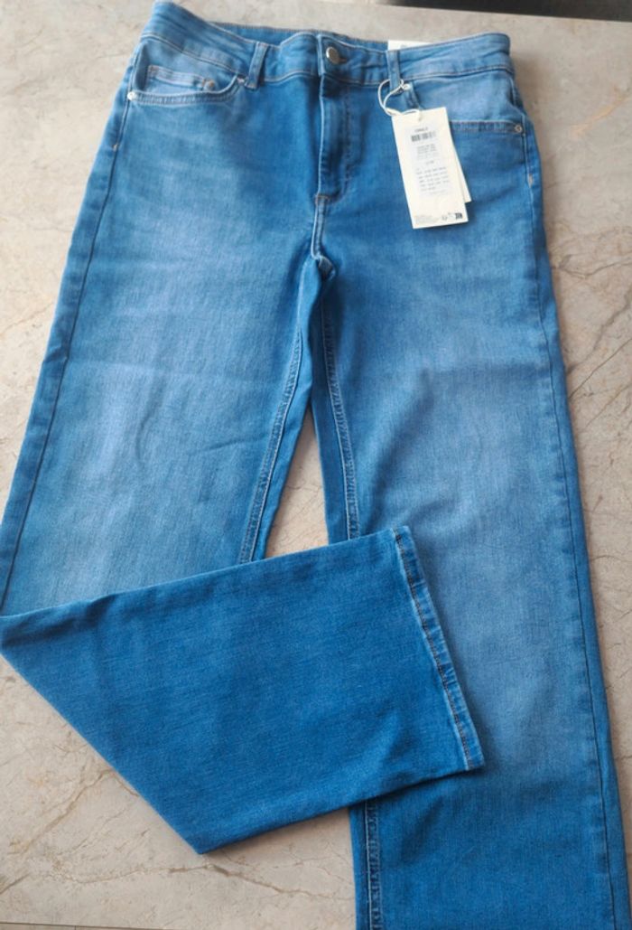Jean Only - Blush Mid Straight - REA13187 - Denim Medium Bleu - photo numéro 3