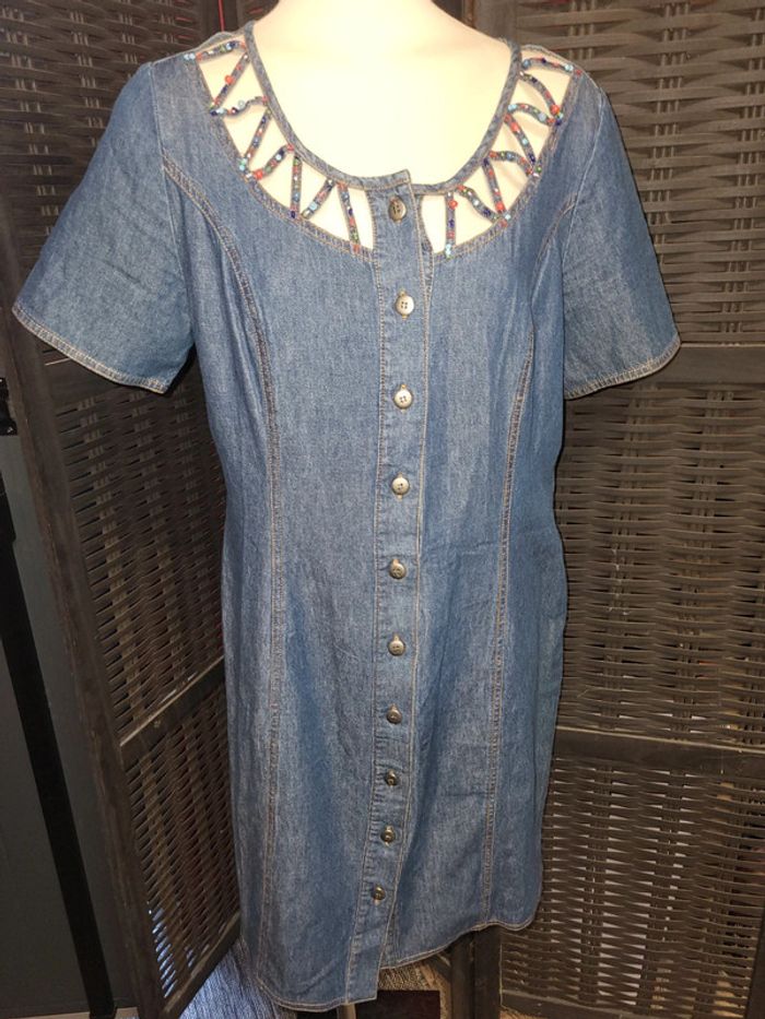 Robe en jeans 42