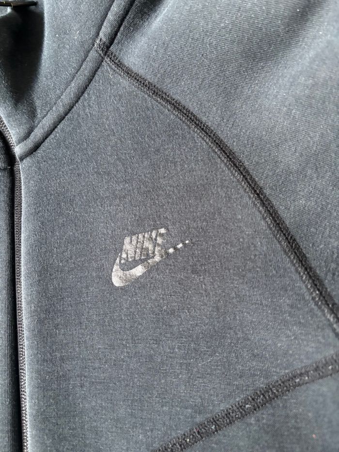 Sweat à capuche Nike Tech Fleece noir zippé – Taille S - photo numéro 2
