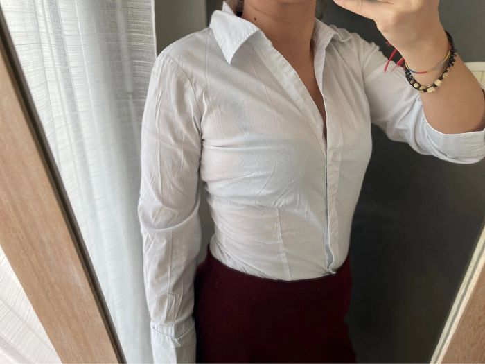 chemise etam blanche - photo numéro 2