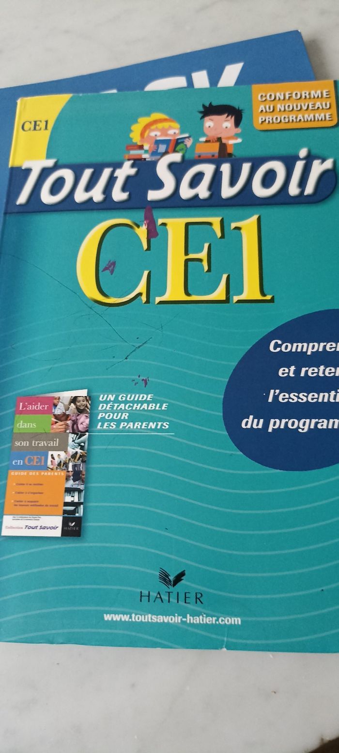 Tout savoir CE1