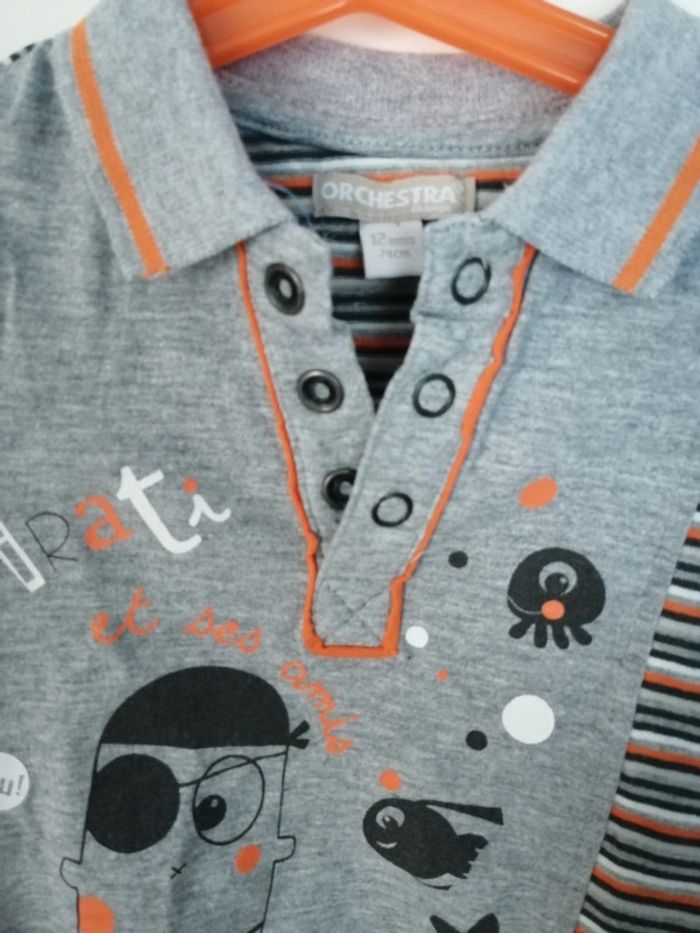 Lot de 2 hauts Orchestra 12 mois - photo numéro 6