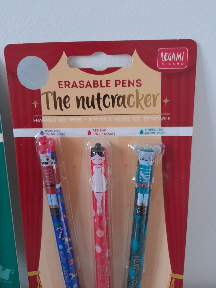 Coffrets stylos effaçables Legami Noël 2024 et 2025 - photo numéro 3