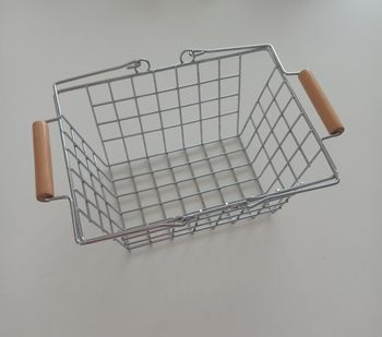 Jeu d'imitation panier marchande