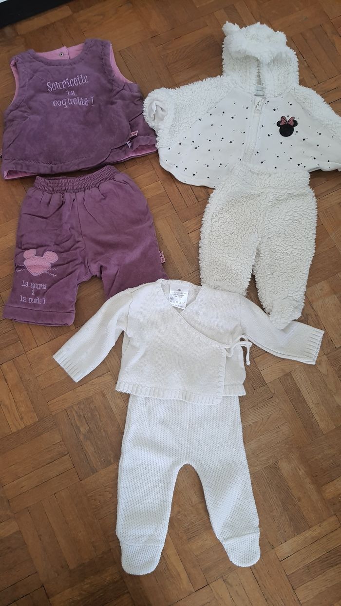 Ensembles bébé fille 3 mois