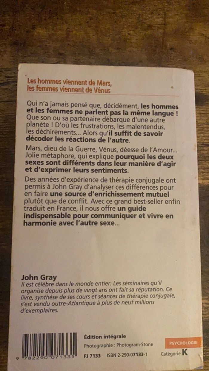 les hommes viennent de mars , les femmes viennent de venus - photo numéro 2