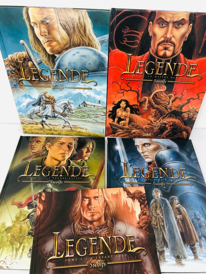 Légende Swolfs tome de 1 à 5 EO - photo numéro 5