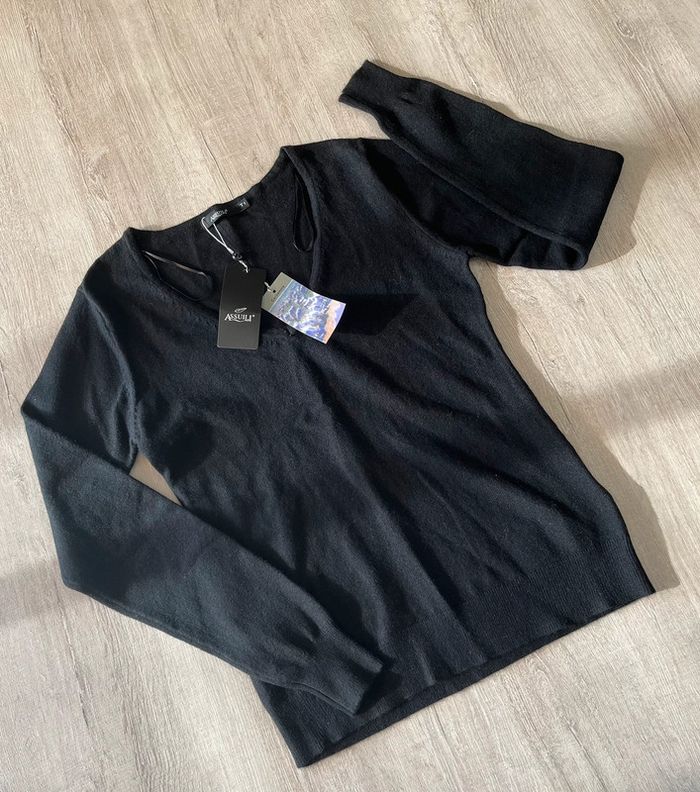 Pull neuf femme cachemire et soie Assuili - photo numéro 4