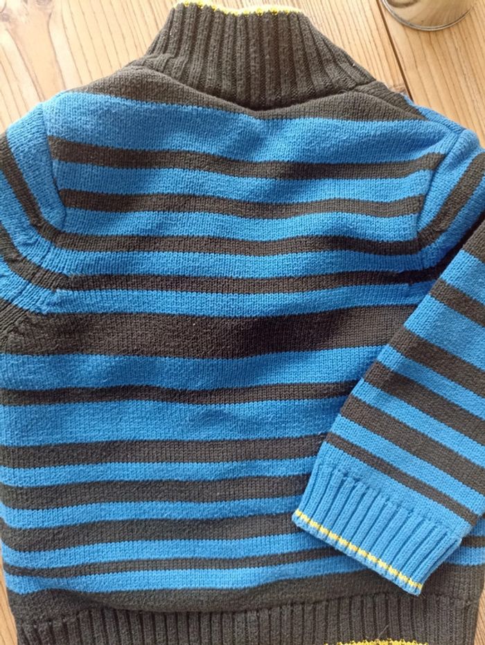 Gilet épais garçon 6 mois - photo numéro 6