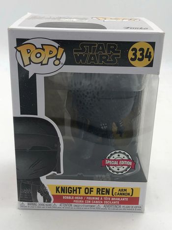 Figurine Funko Pop Disney Star Wars Knight Of Ren spécial edition N•334